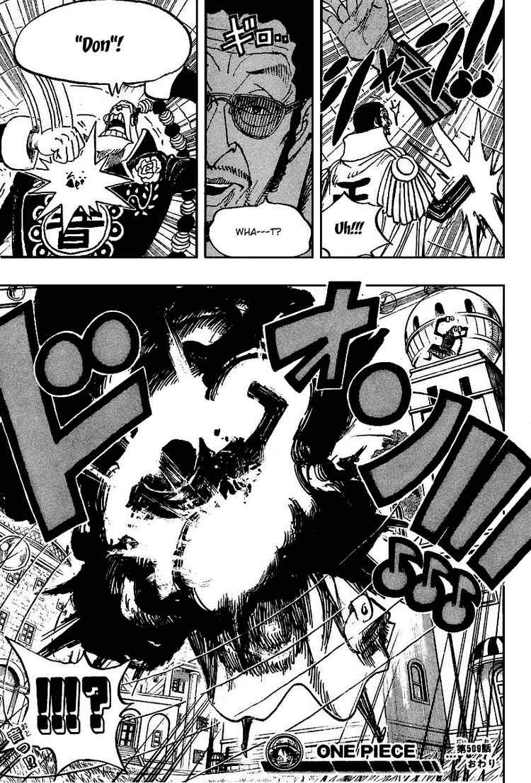 One Piece chapter 509 page 19