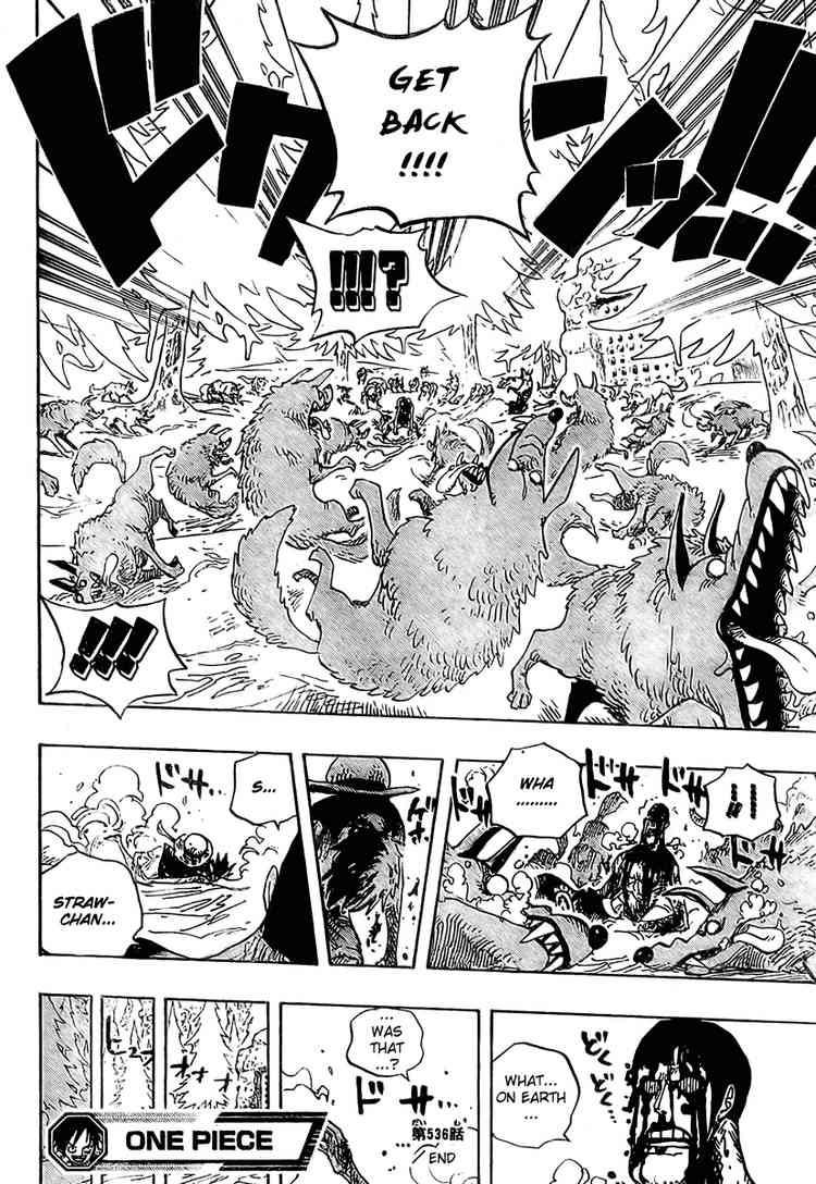 One Piece chapter 536 page 18
