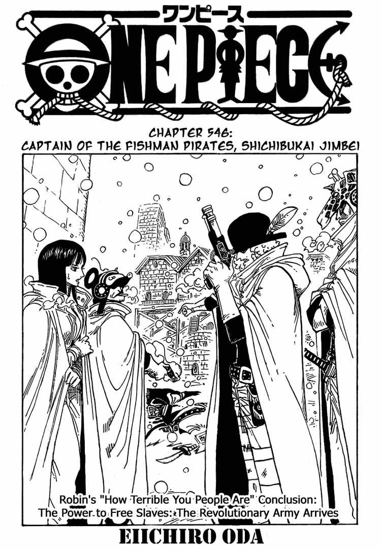 One Piece chapter 546 page 1