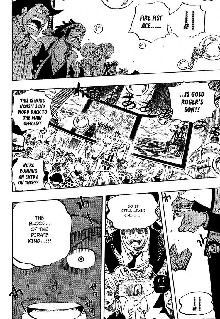 One Piece chapter 551 page 2