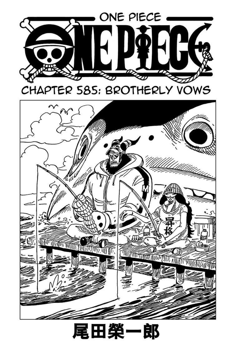 One Piece chapter 585 page 1