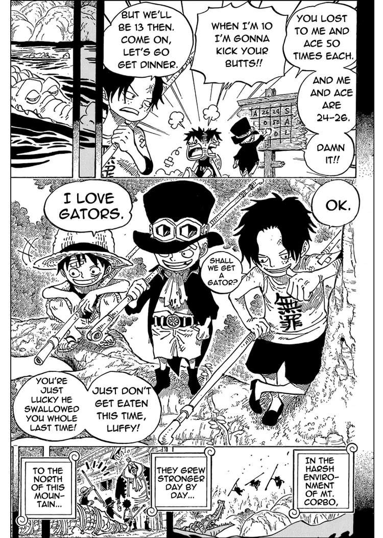 One Piece chapter 585 page 3