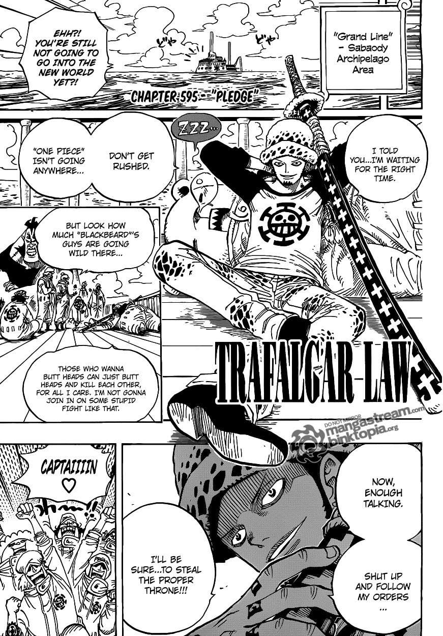 One Piece chapter 595 page 2