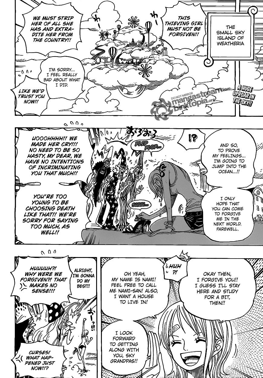 One Piece chapter 596 page 2