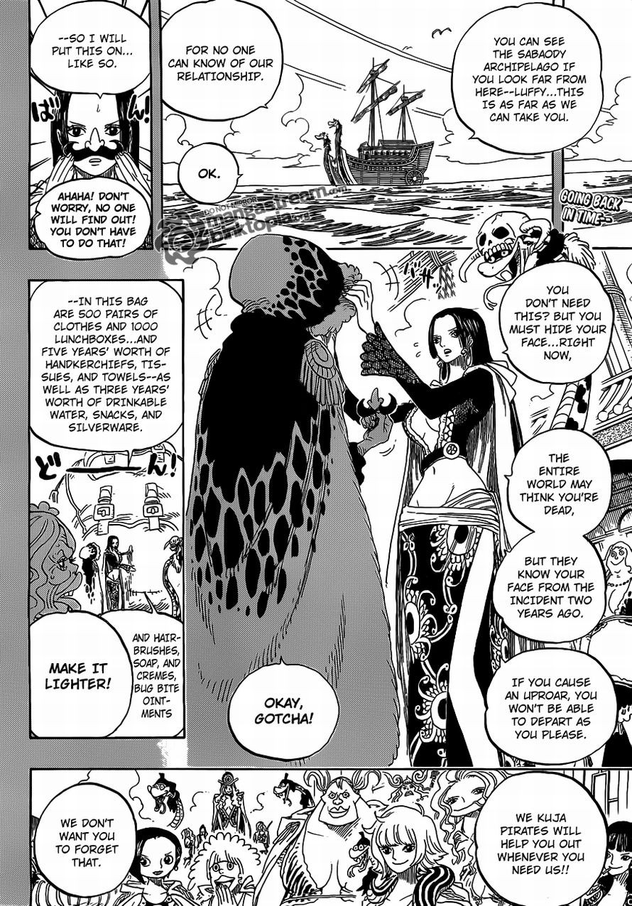 One Piece chapter 599 page 2