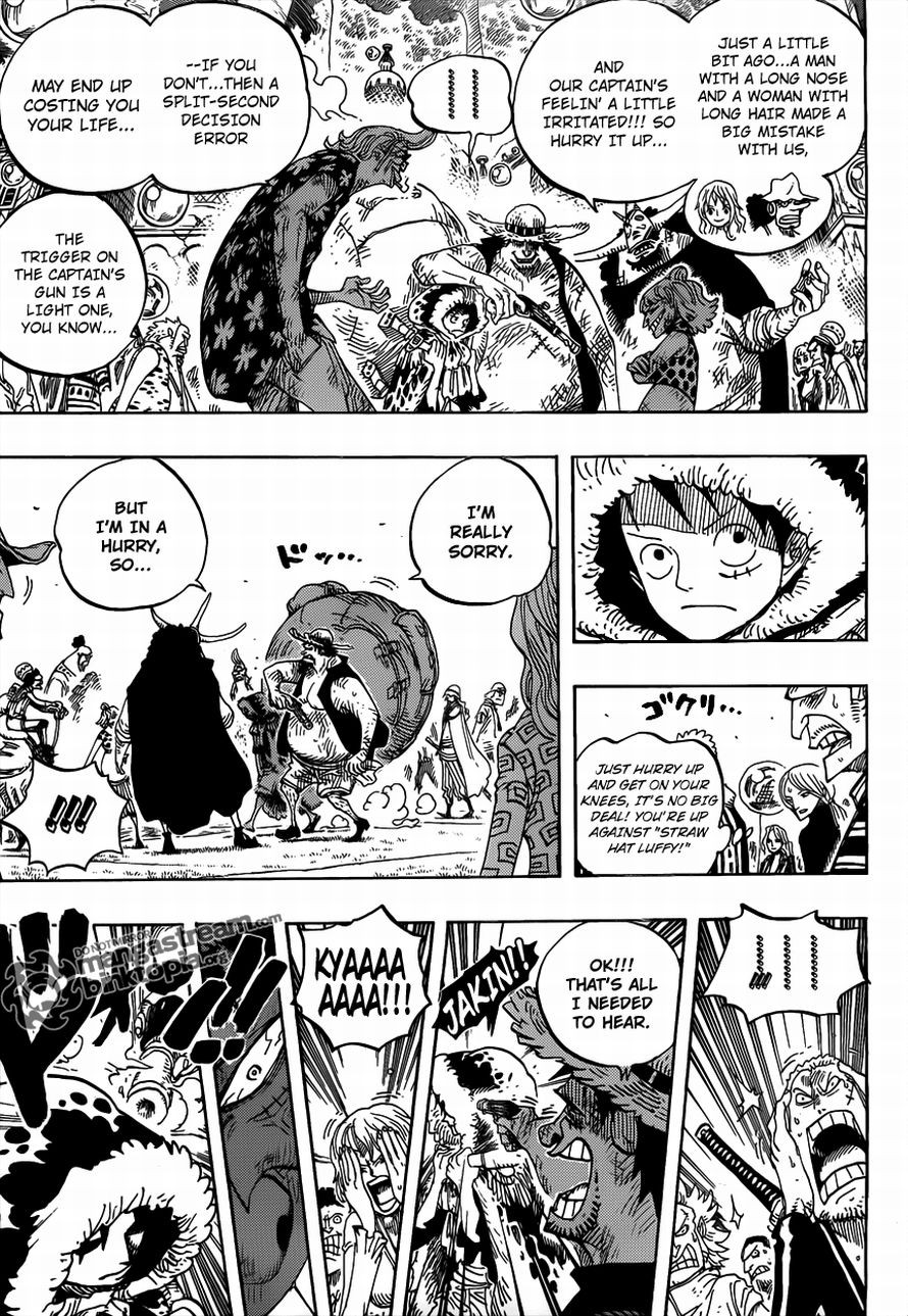 One Piece chapter 599 page 5