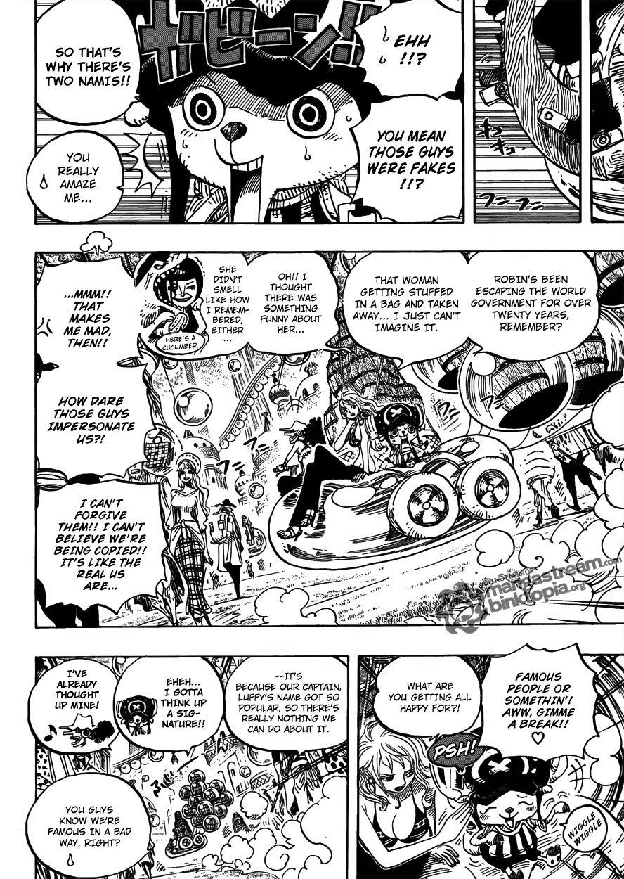 One Piece chapter 600 page 4