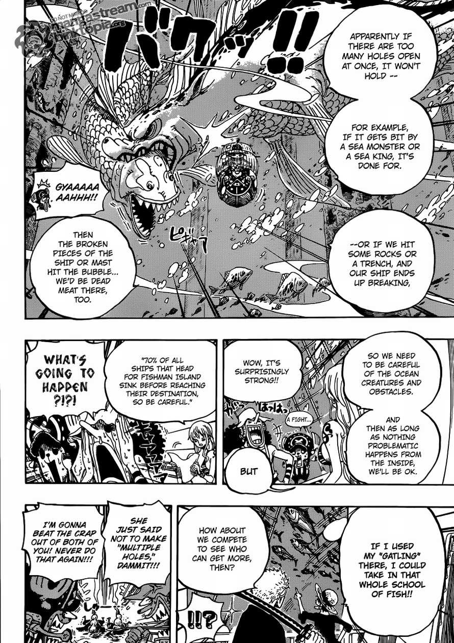 One Piece chapter 603 page 11