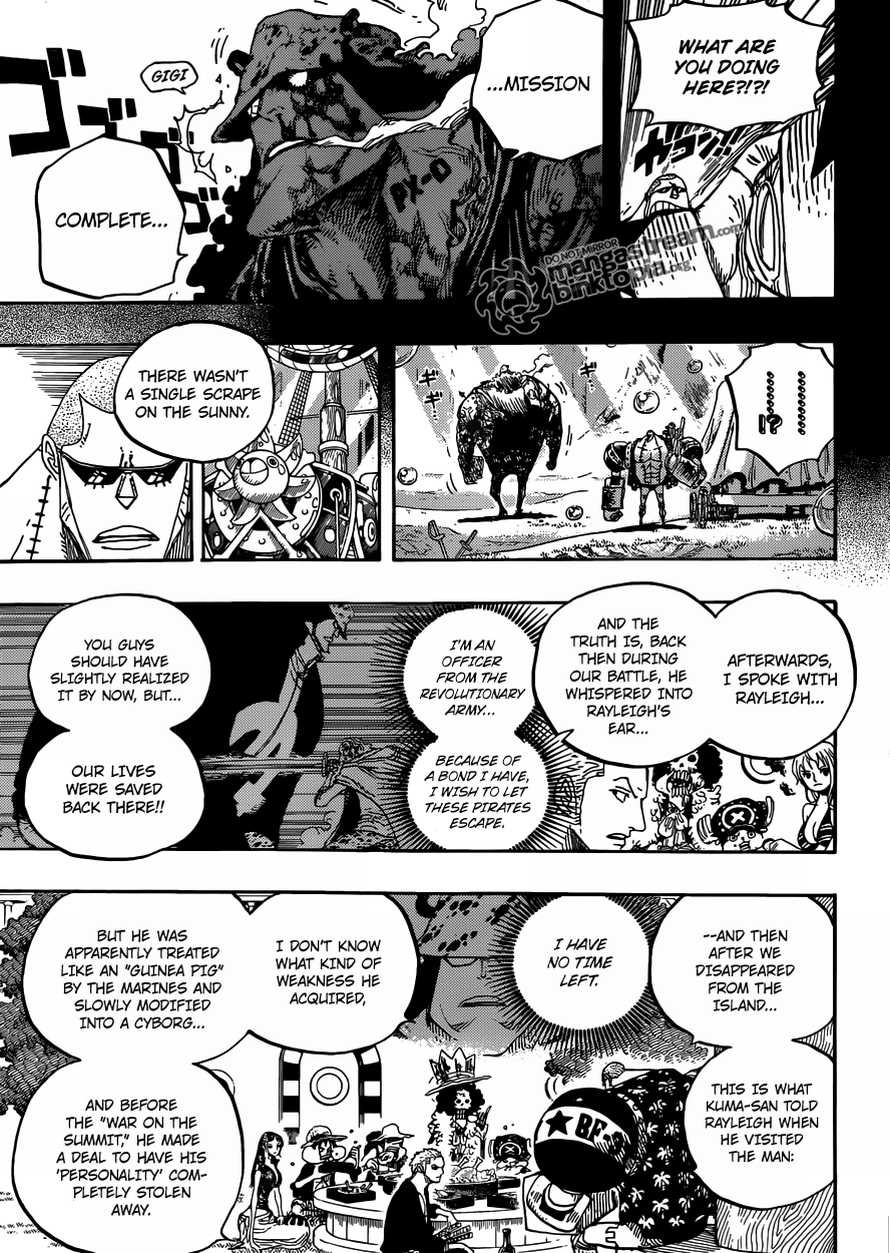 One Piece chapter 603 page 14