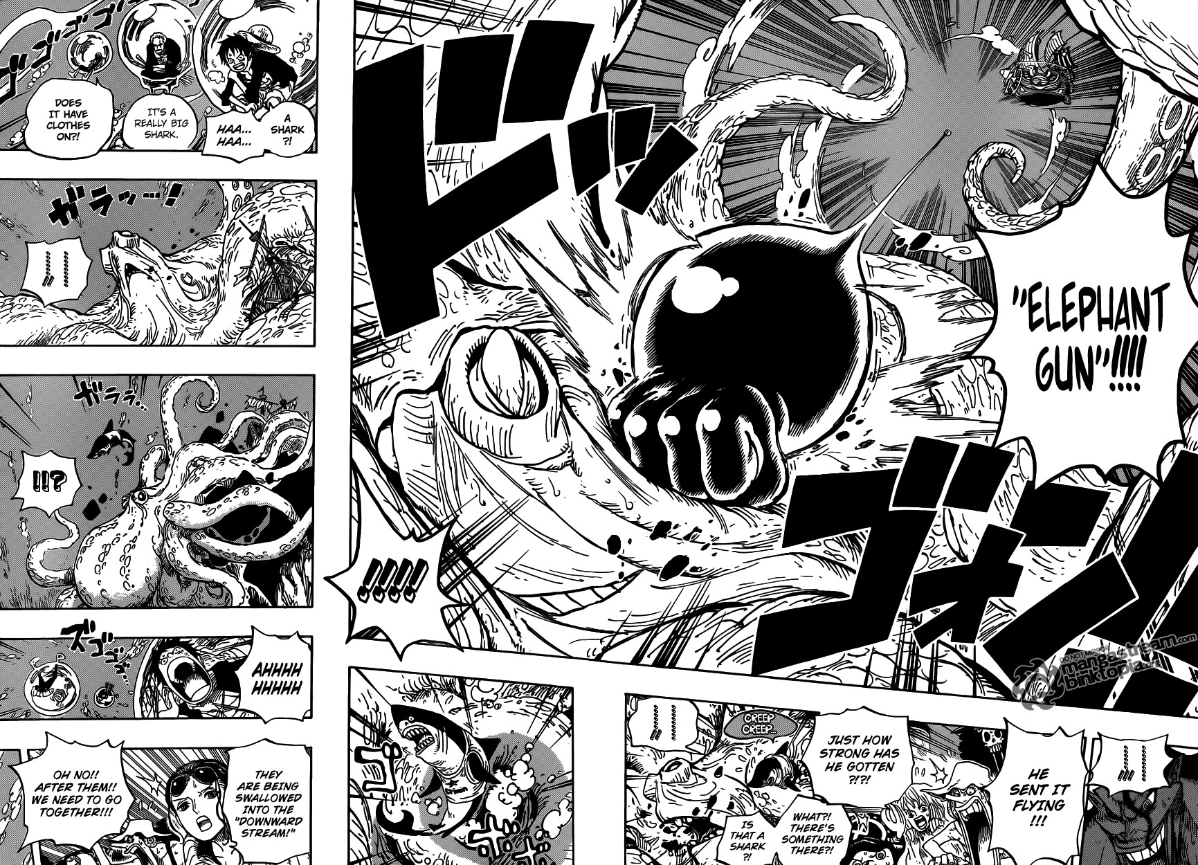 One Piece chapter 605 page 14