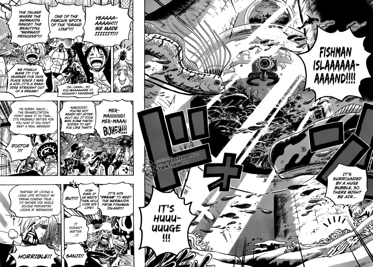 One Piece chapter 607 page 10