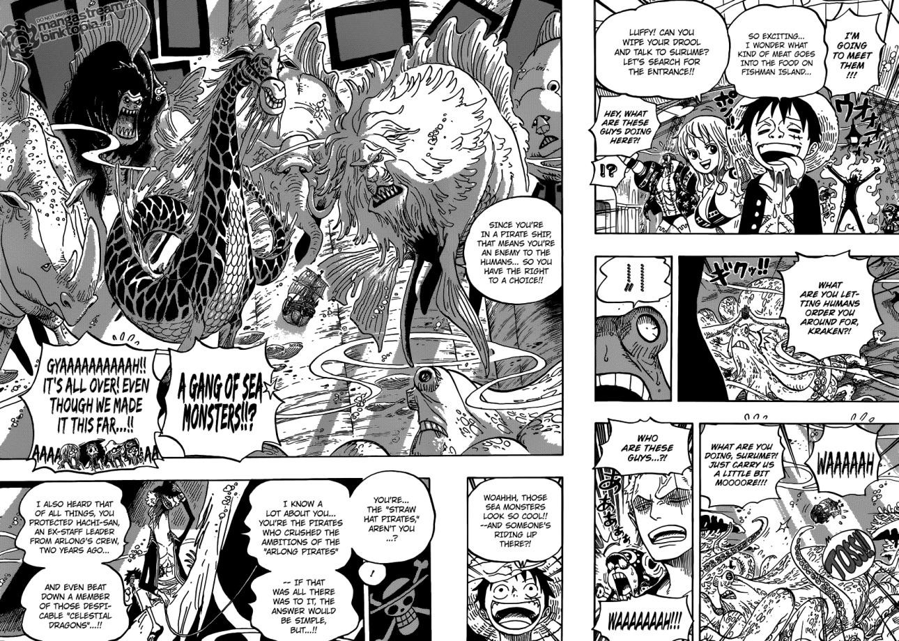 One Piece chapter 607 page 11