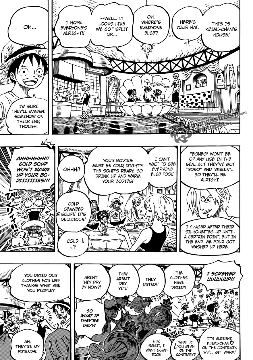 One Piece chapter 608 page 11