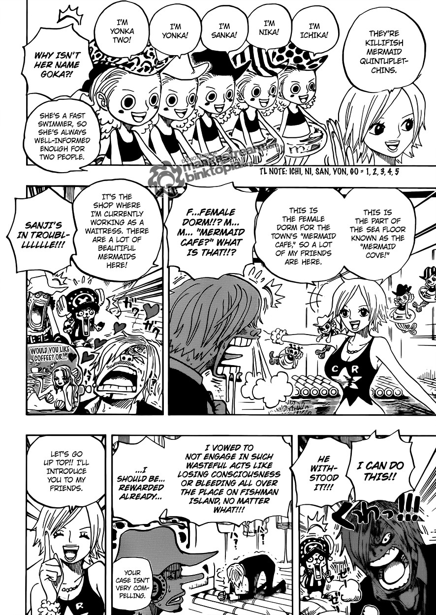 One Piece chapter 608 page 12