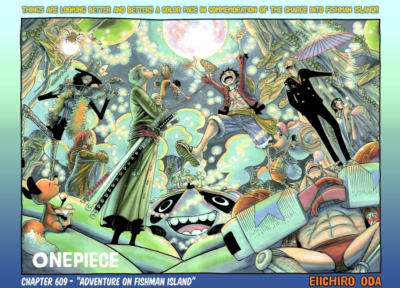 One Piece chapter 609 page 1