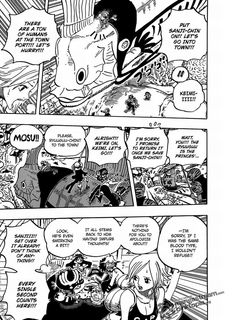 One Piece chapter 609 page 16