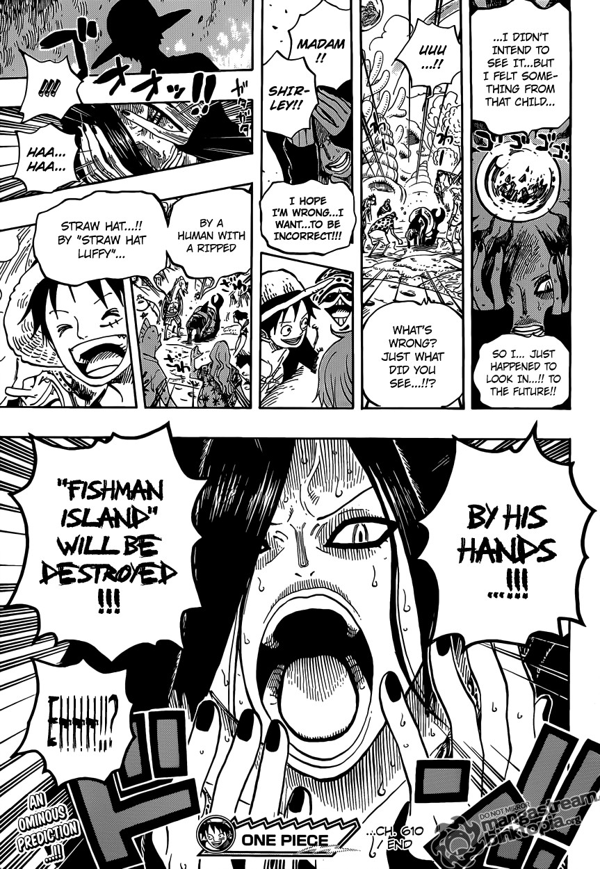One Piece chapter 610 page 15