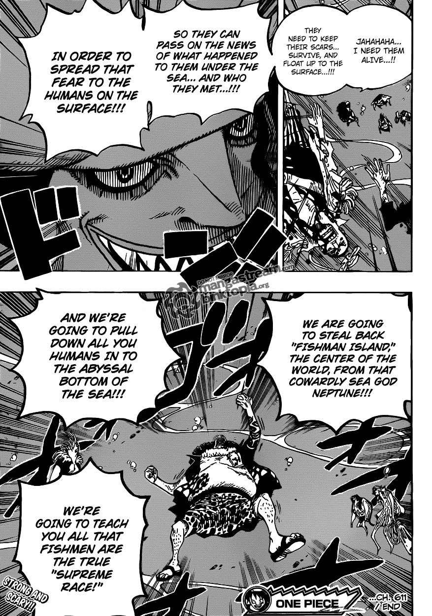 One Piece chapter 611 page 16