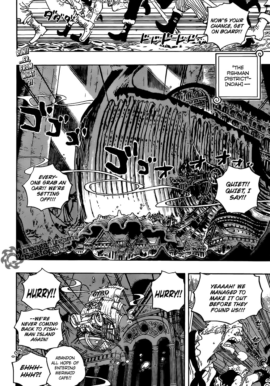 One Piece chapter 611 page 2