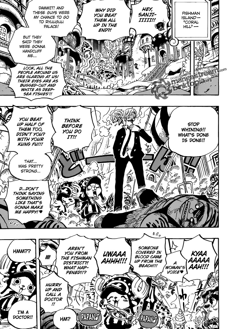 One Piece chapter 615 page 5