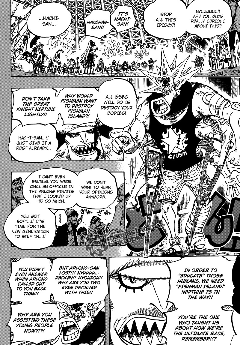 One Piece chapter 615 page 8