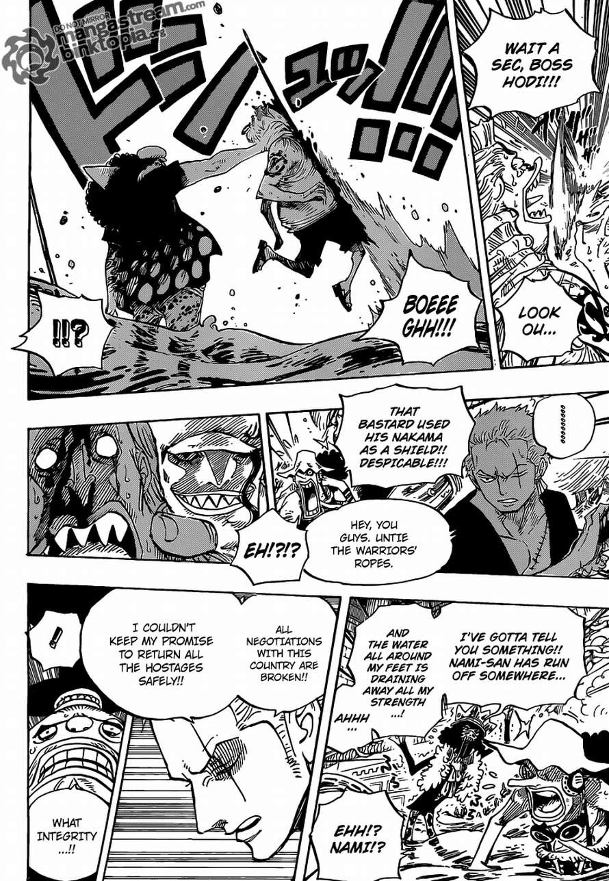 One Piece chapter 617 page 10