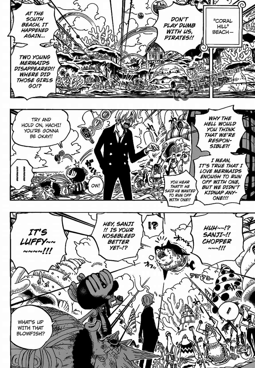 One Piece chapter 617 page 14