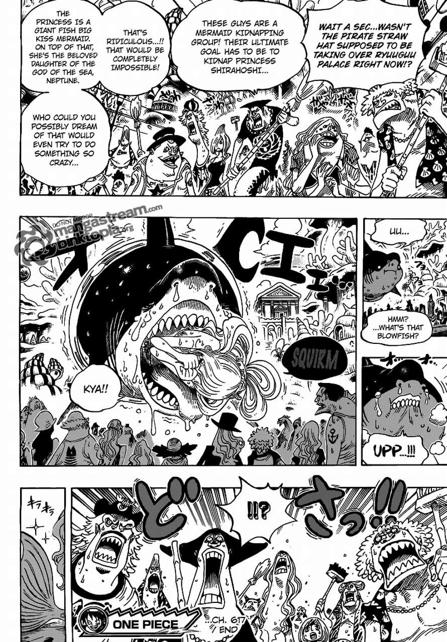 One Piece chapter 617 page 16