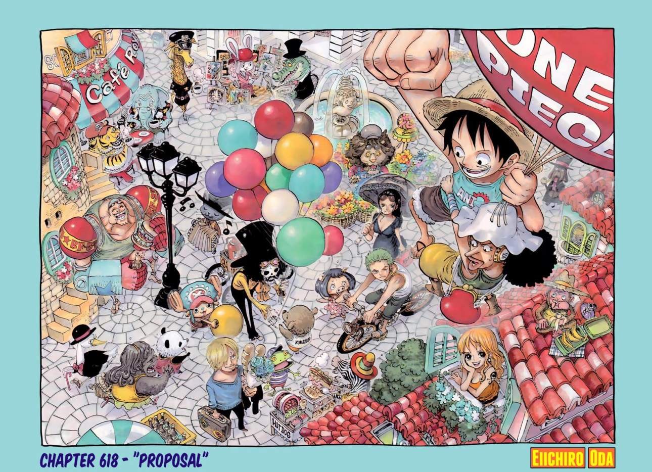 One Piece chapter 618 page 2