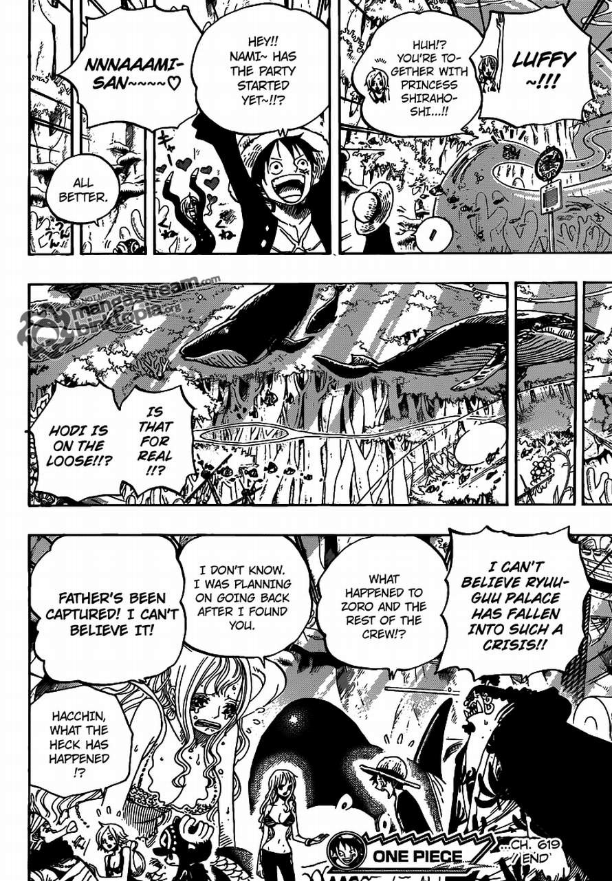One Piece chapter 619 page 14