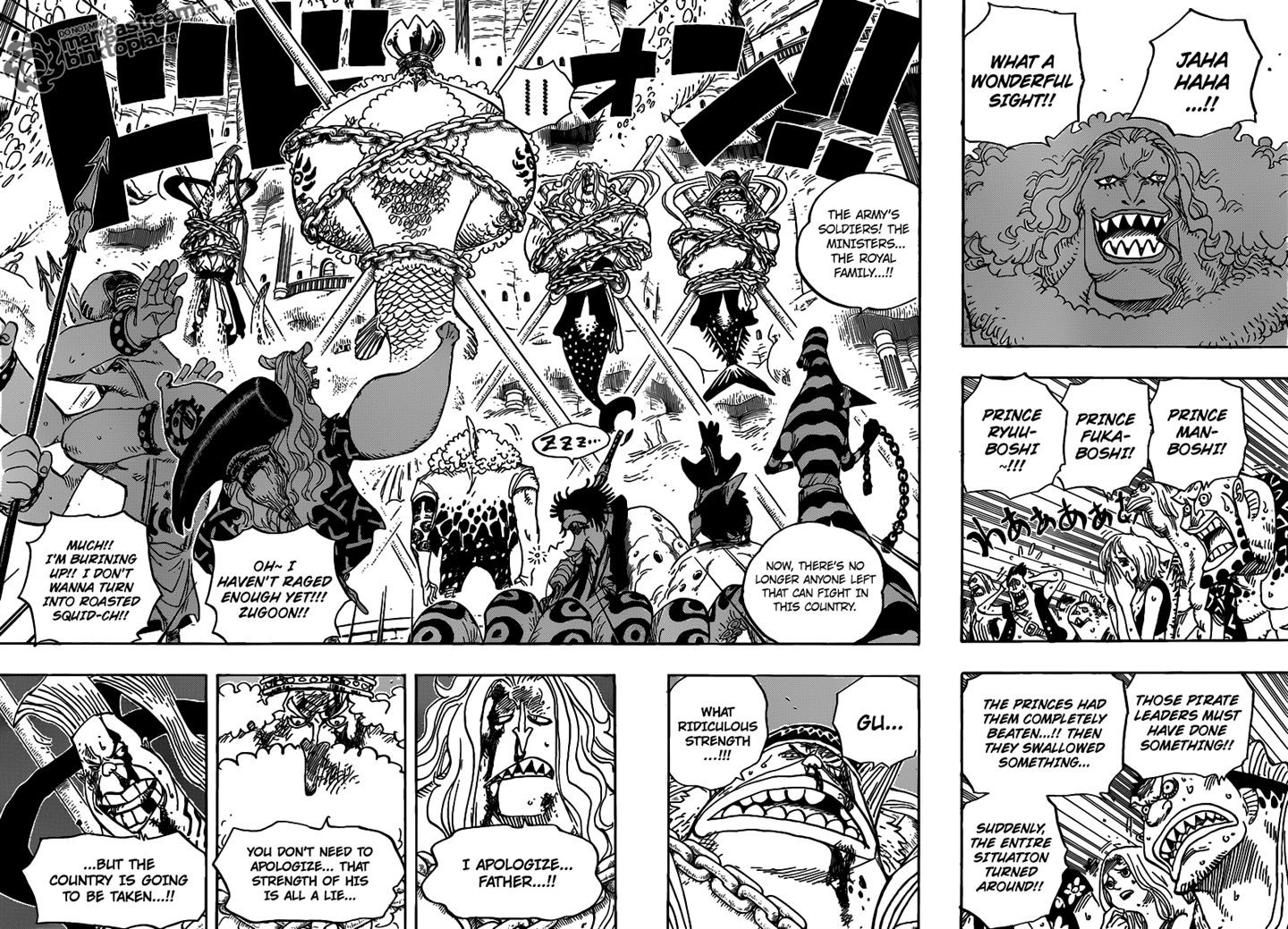 One Piece chapter 632 page 4
