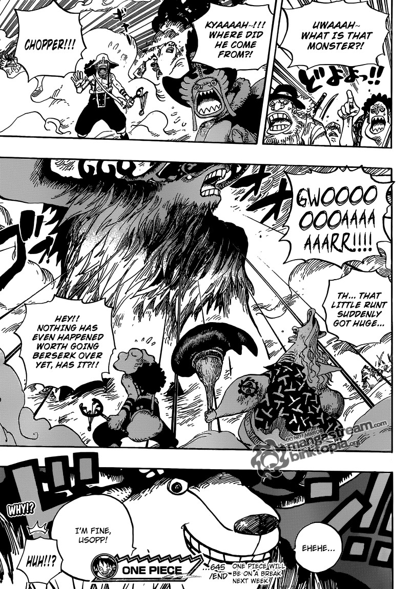 One Piece chapter 645 page 18