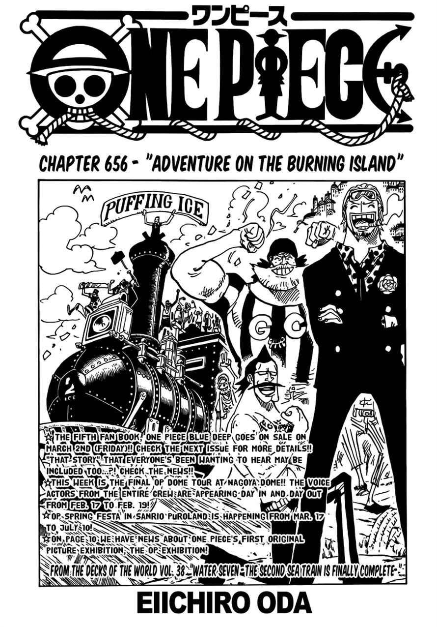 One Piece chapter 656 page 1