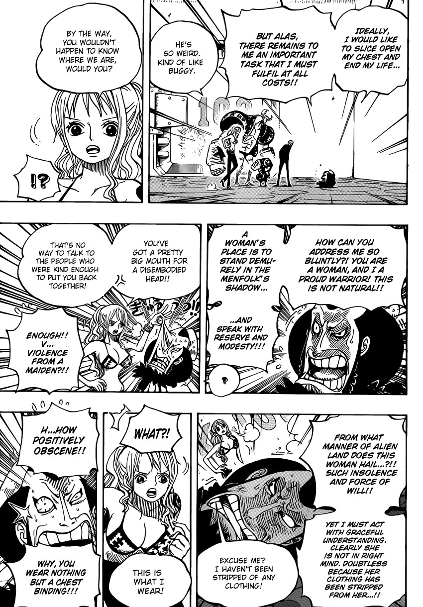 One Piece chapter 657 page 11