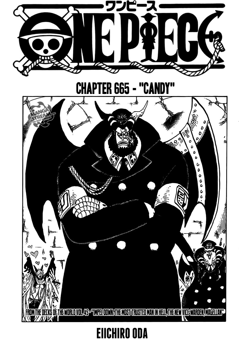 One Piece chapter 665 page 1