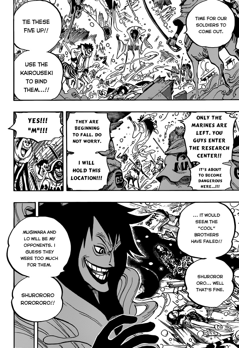 One Piece chapter 672 page 8