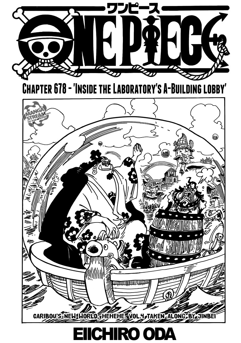 One Piece chapter 678 page 1