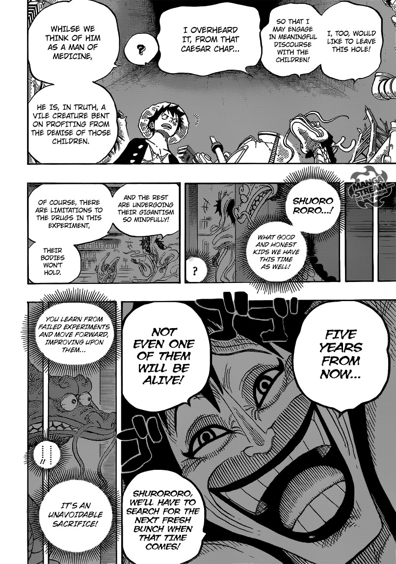 One Piece chapter 685 page 15