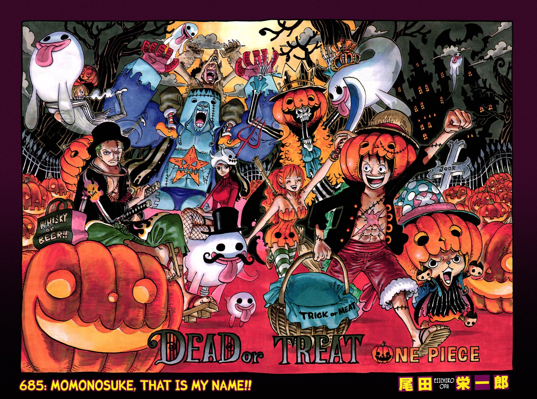 One Piece chapter 685 page 3