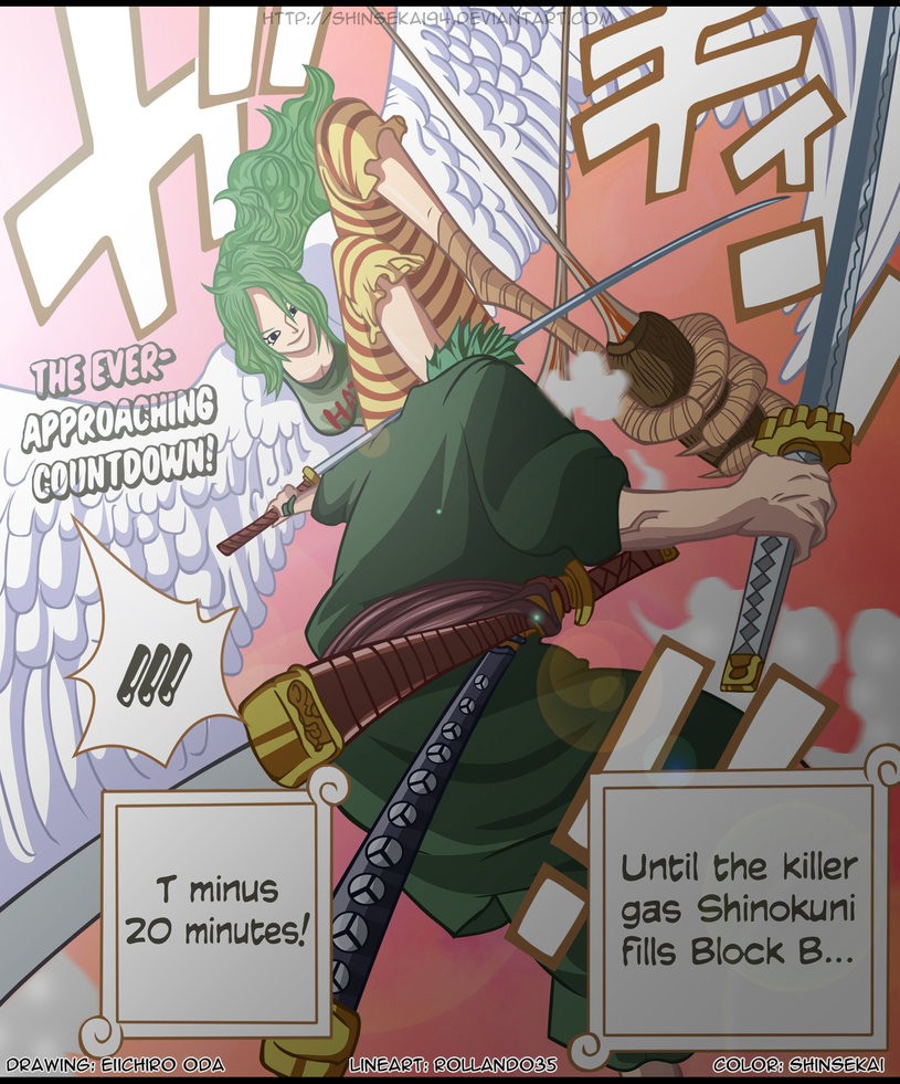 One Piece chapter 687 page 4