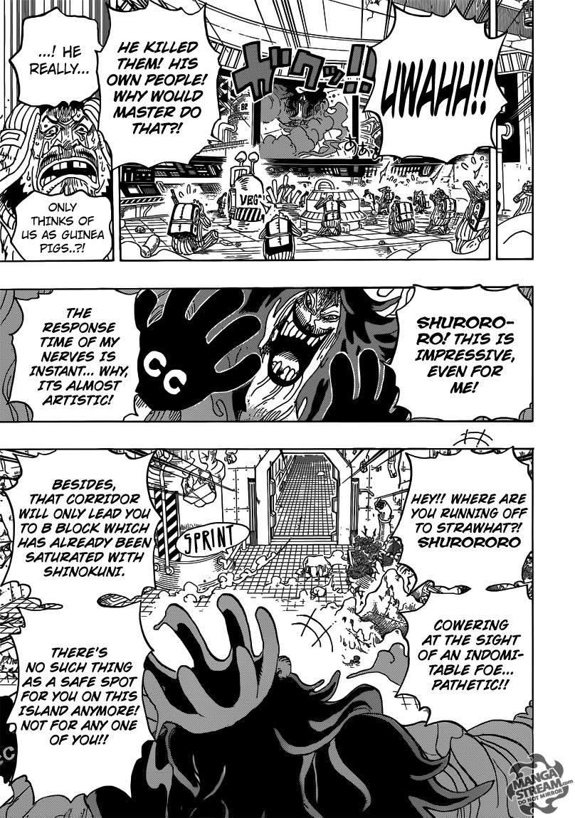 One Piece chapter 691 page 17