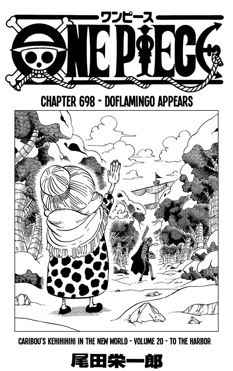 One Piece chapter 698 page 1