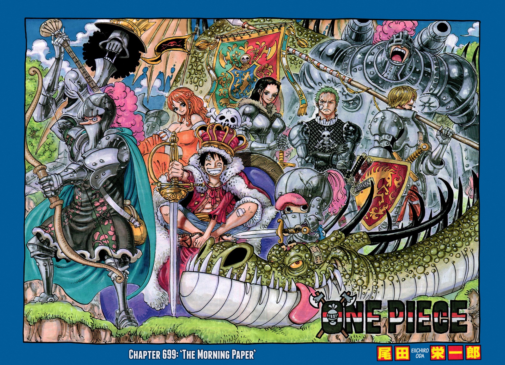 One Piece chapter 699 page 5