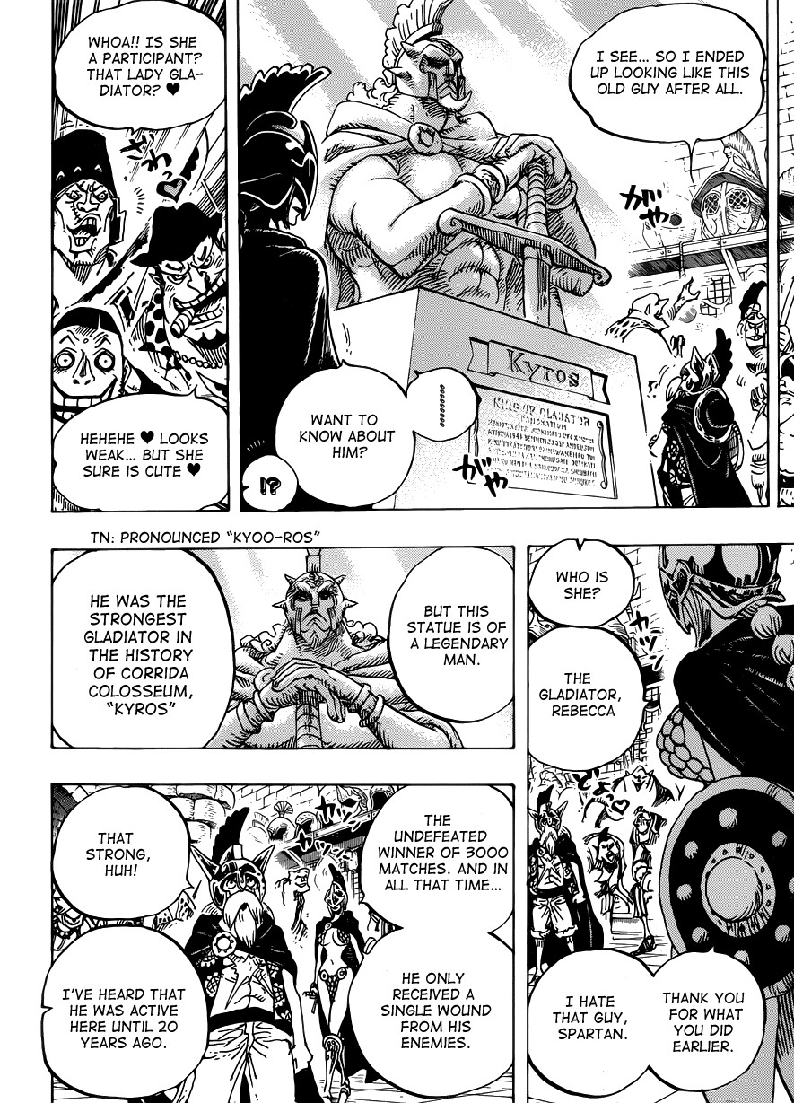 One Piece chapter 704 page 14