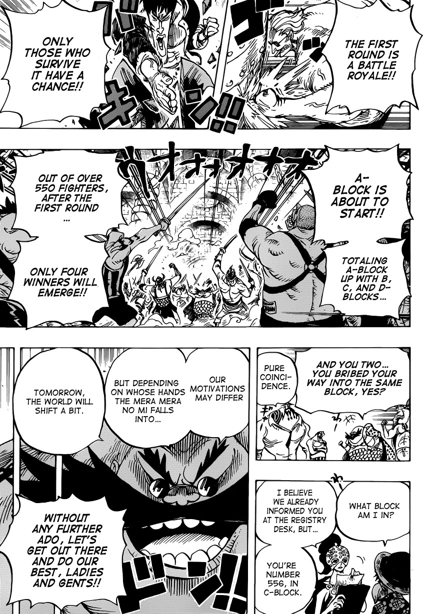 One Piece chapter 704 page 7