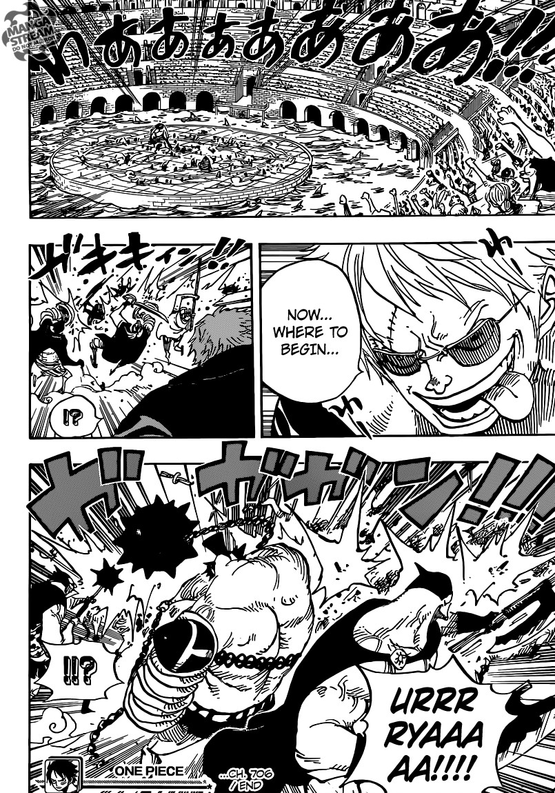 One Piece chapter 706 page 15