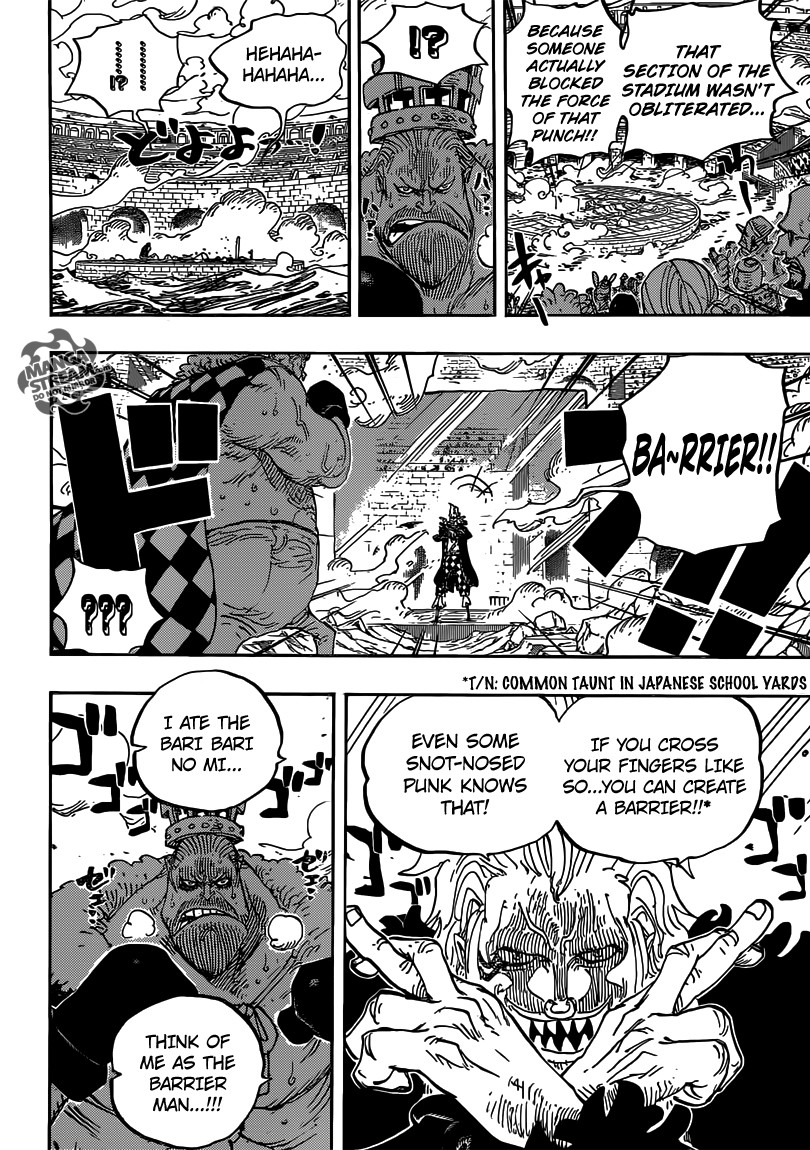 One Piece chapter 709 page 17