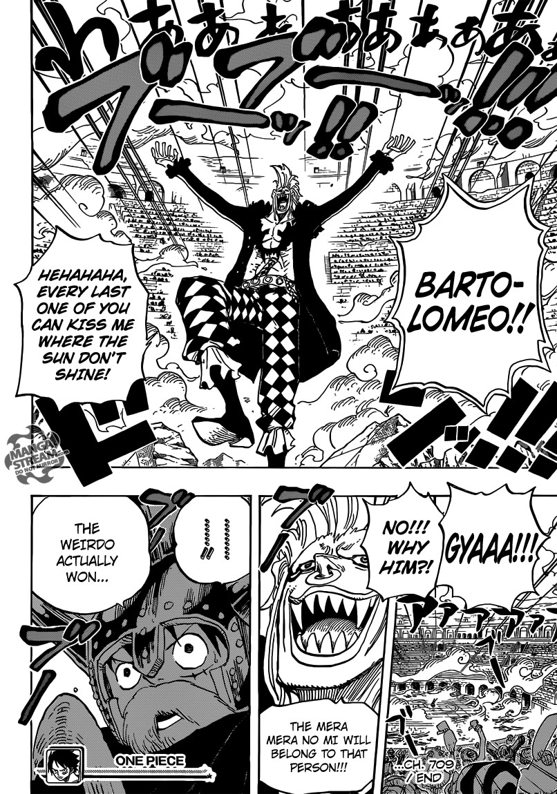 One Piece chapter 709 page 19
