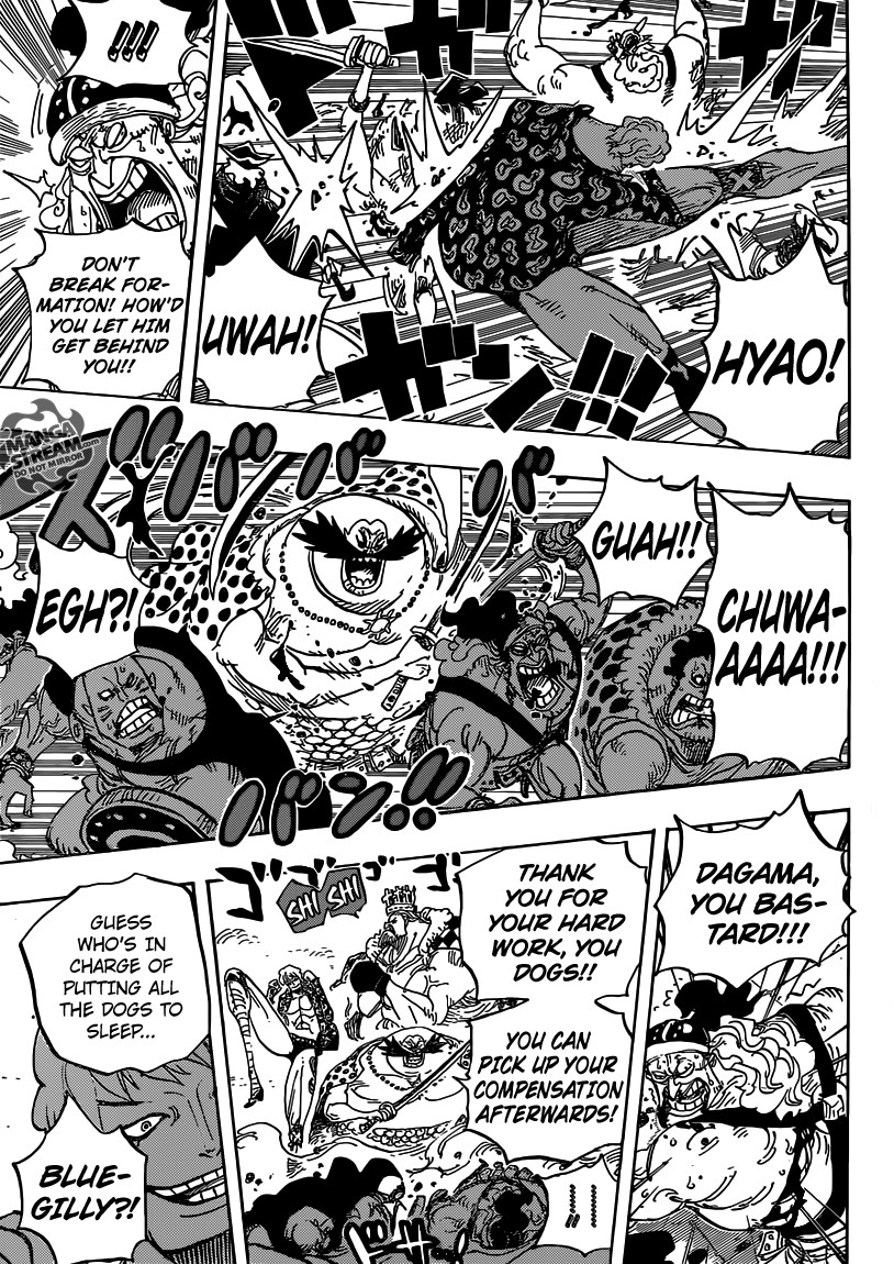 One Piece chapter 709 page 7