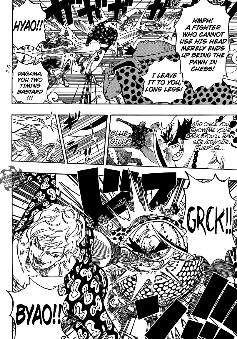 One Piece chapter 709 page 8